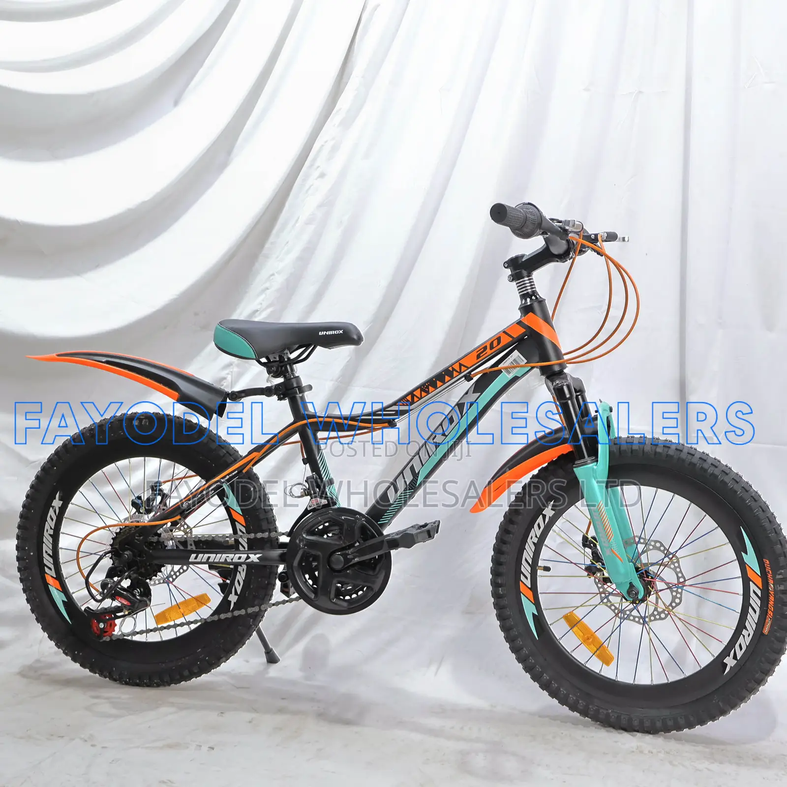 Unirox Fat Tire Mountain Bike Size 20.7–12 Years (Depending on Height)