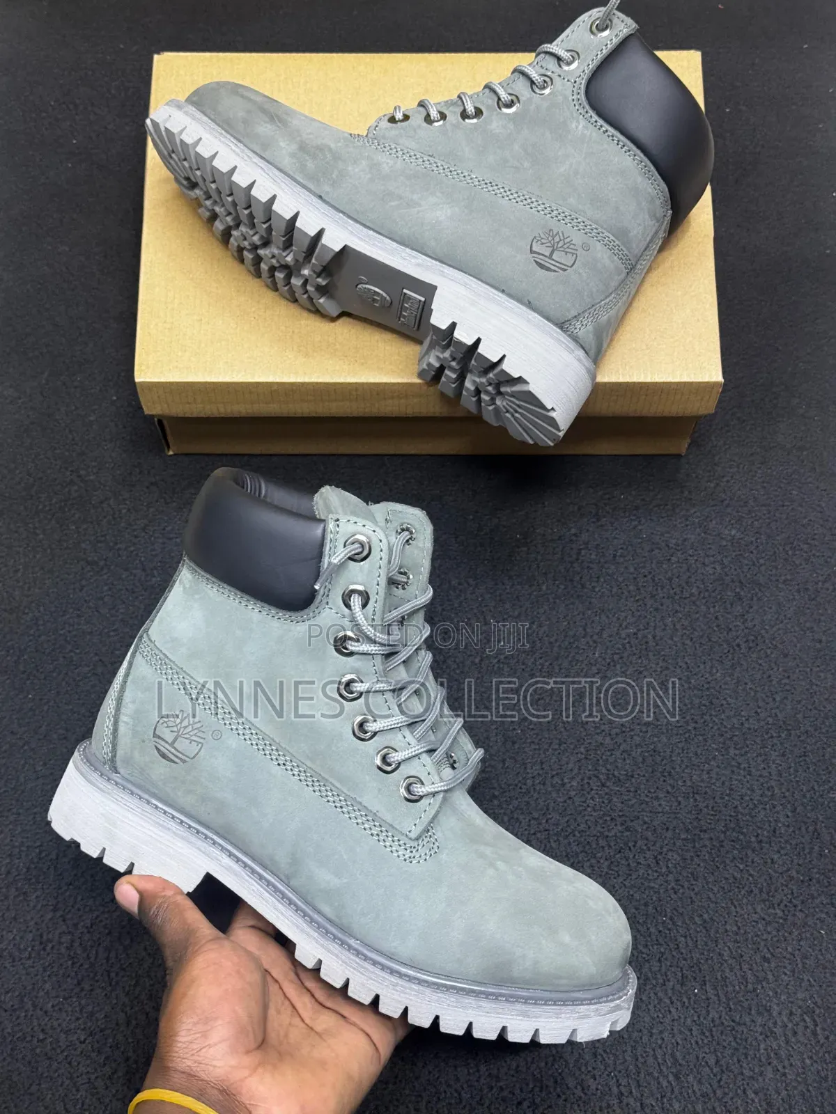 Timberland Leather Boots – Brown/Gray – Premium Men’S Boots