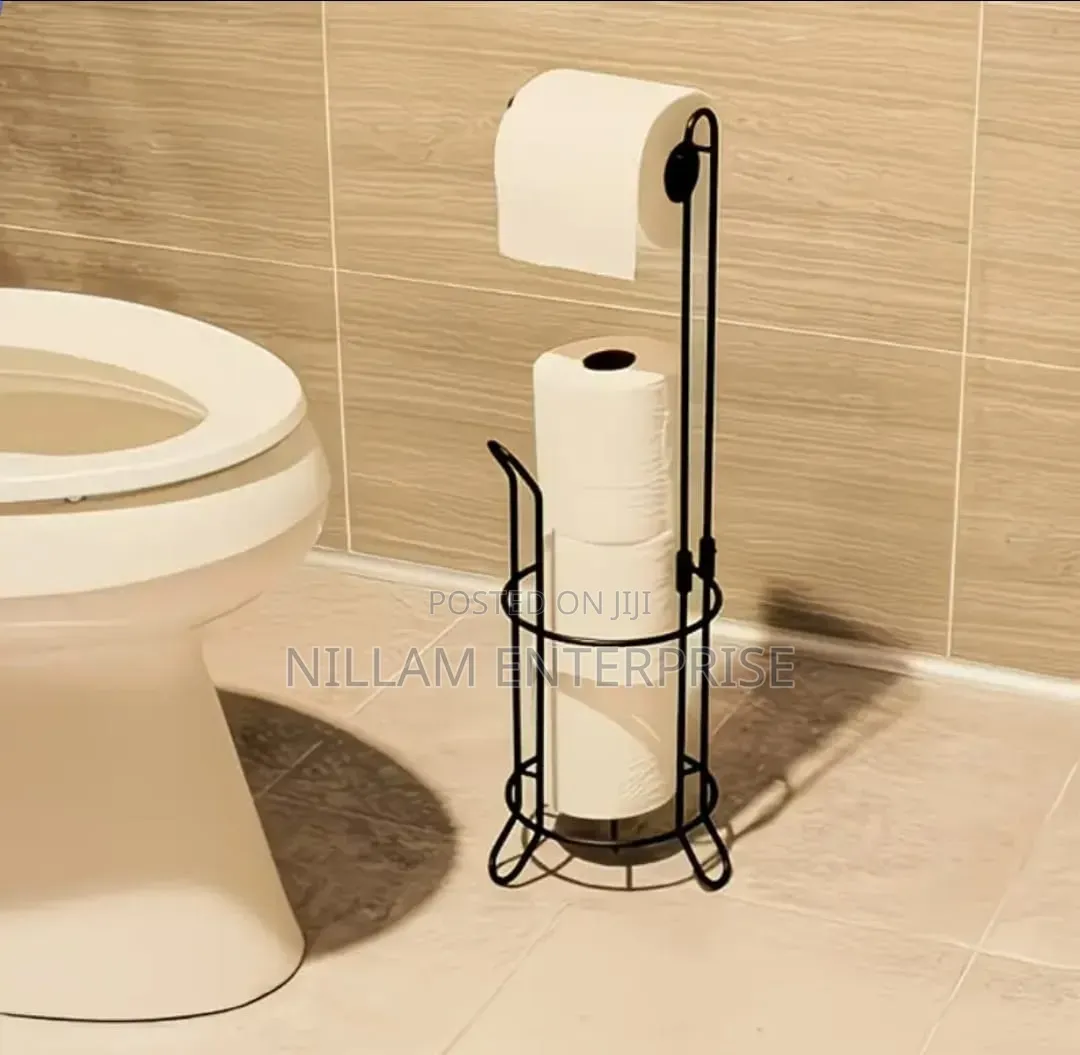 Metallic Toilet Tissue Holder
