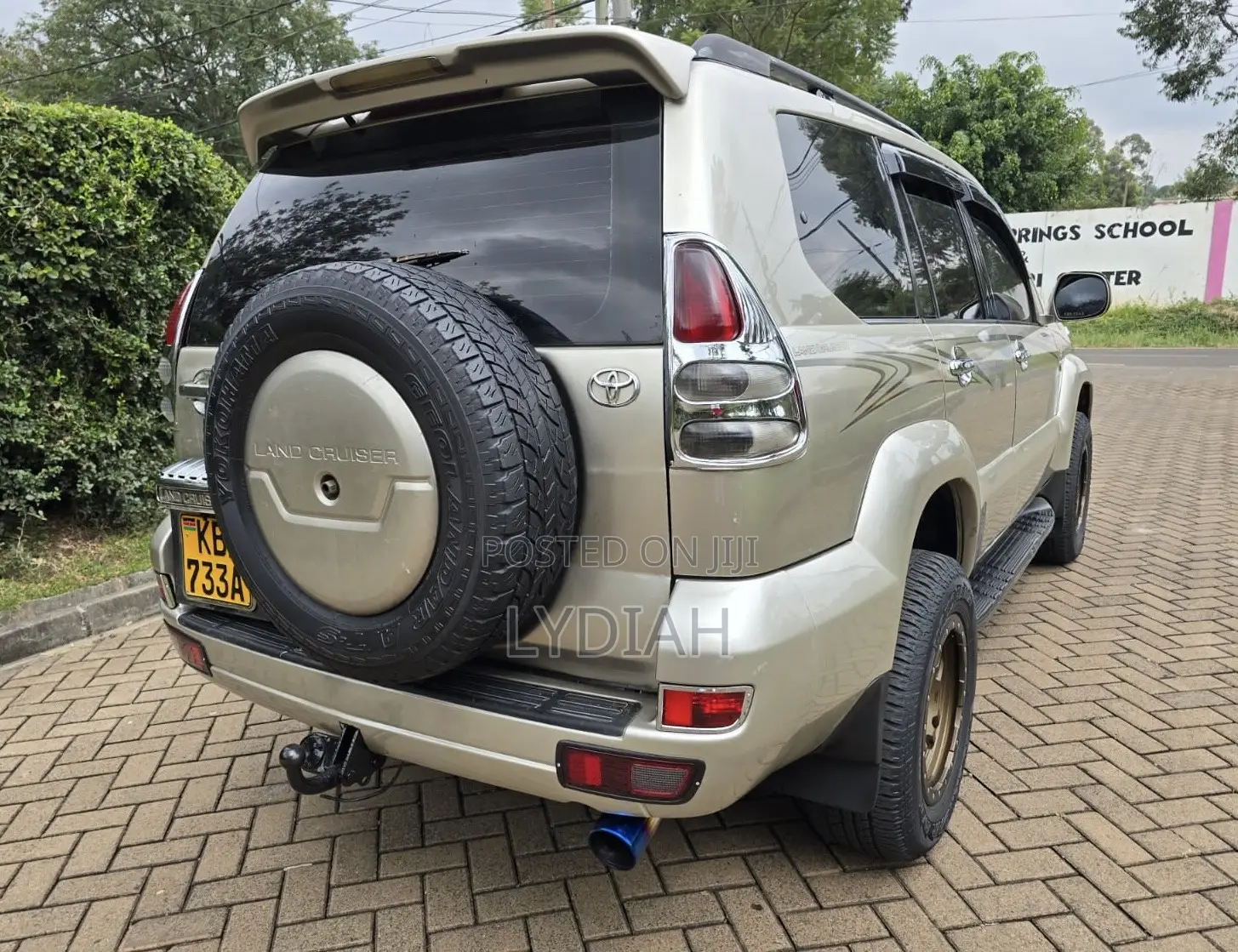Toyota Land Cruiser Prado 2005 Gold