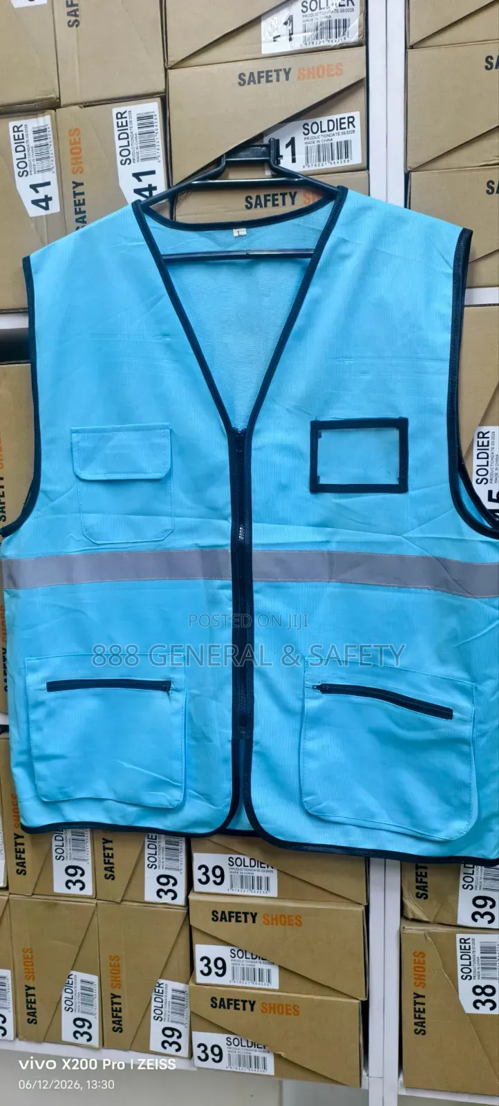 Reflector Jacket ( Blue Reflector Jacket)