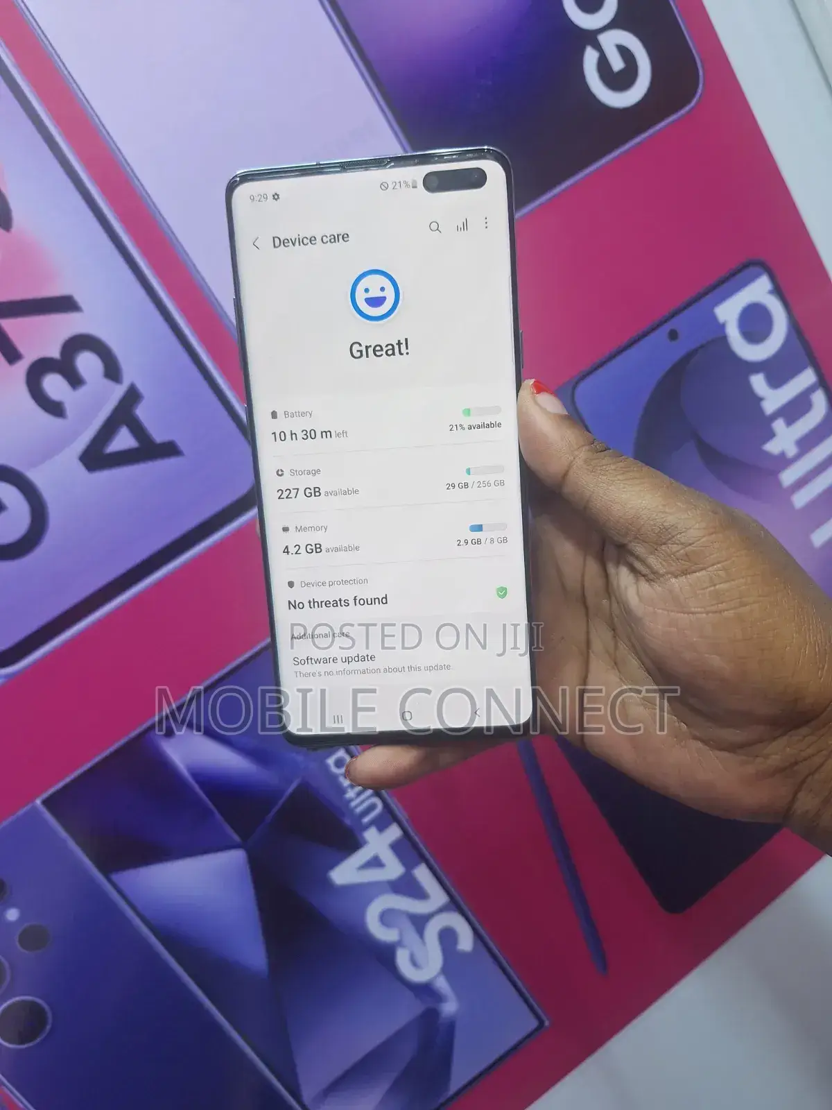 Samsung Galaxy S10 5G 256 GB Blue
