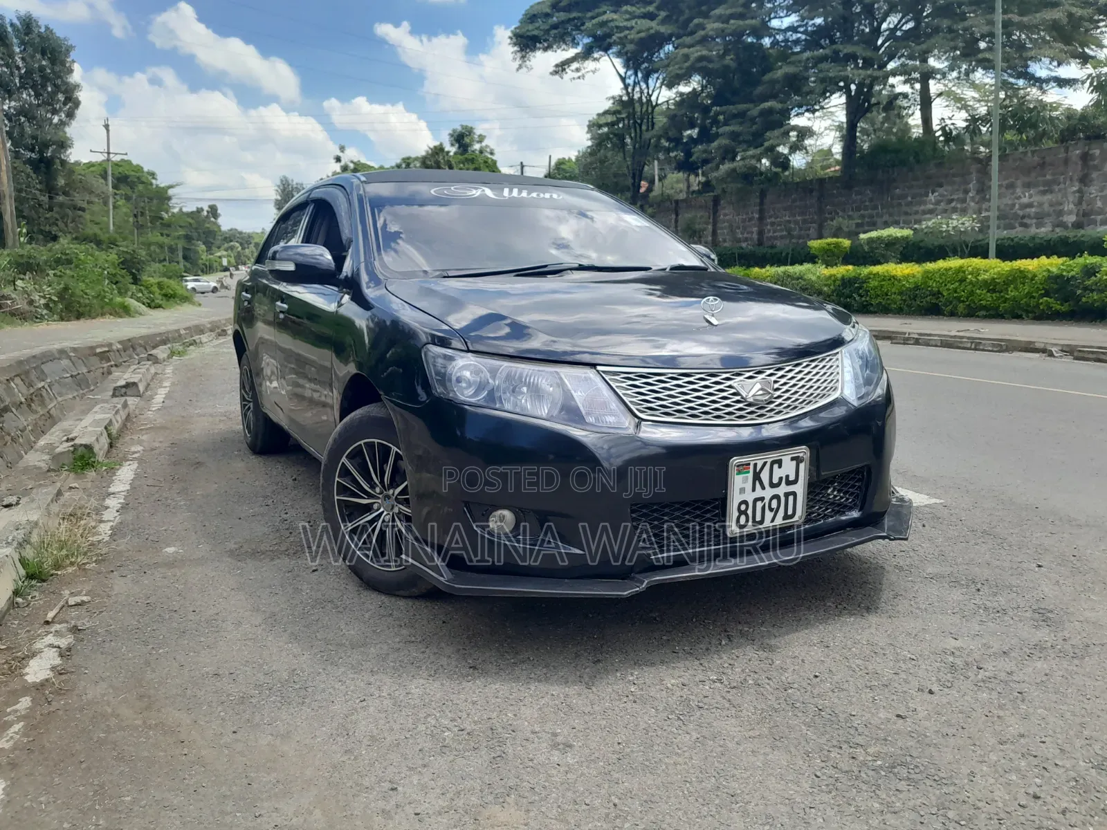 Toyota Allion 2012 Black