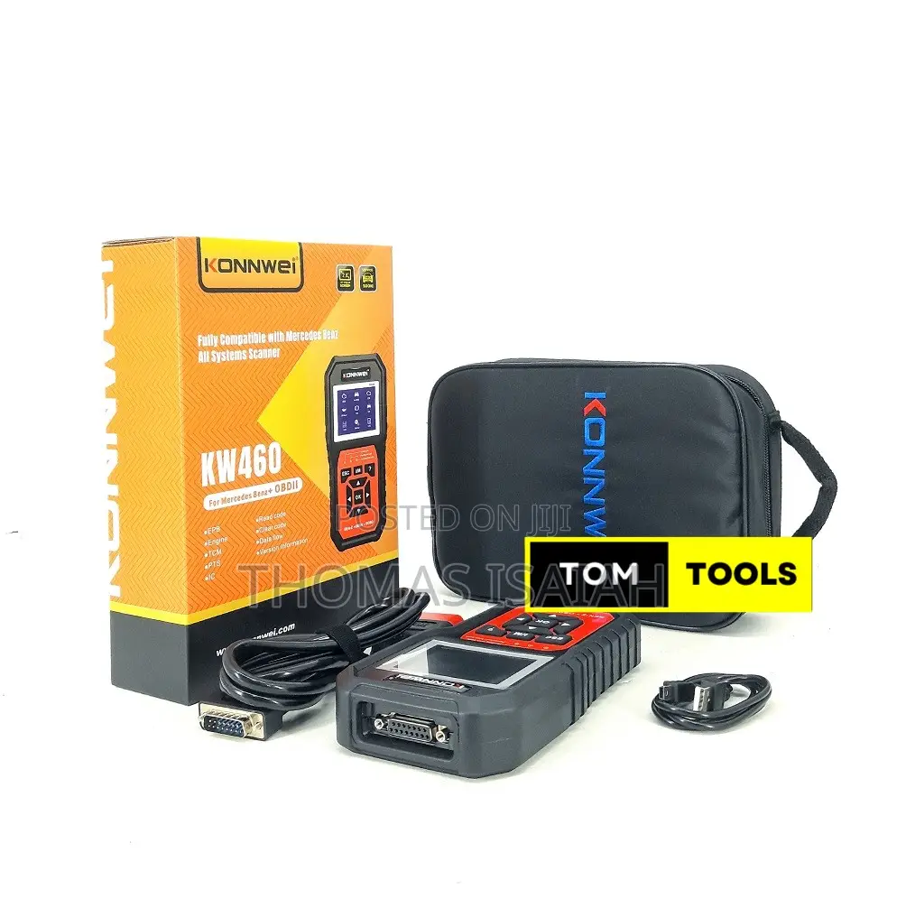 Konnwei Kw460 Mercedes Benz Full System Obdii Eobd Diagnostic Scanner