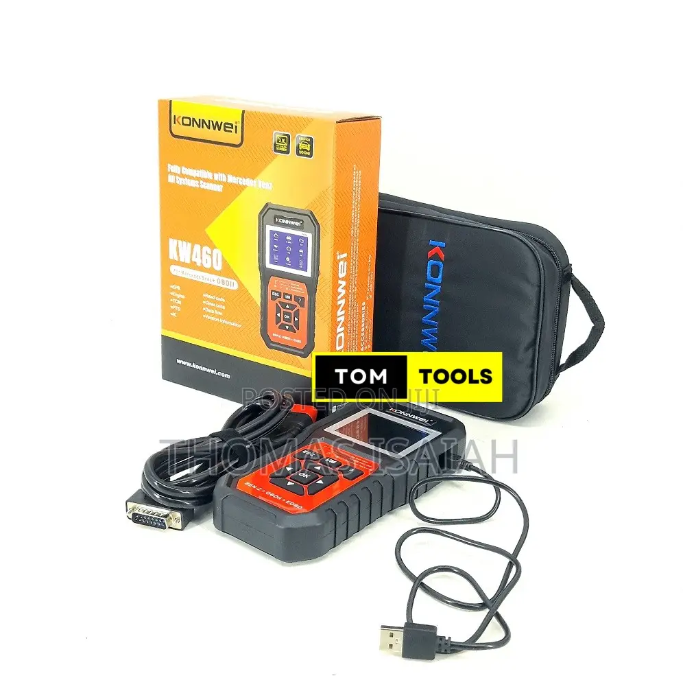 Konnwei Kw460 Mercedes Benz Full System Obdii Eobd Diagnostic Scanner