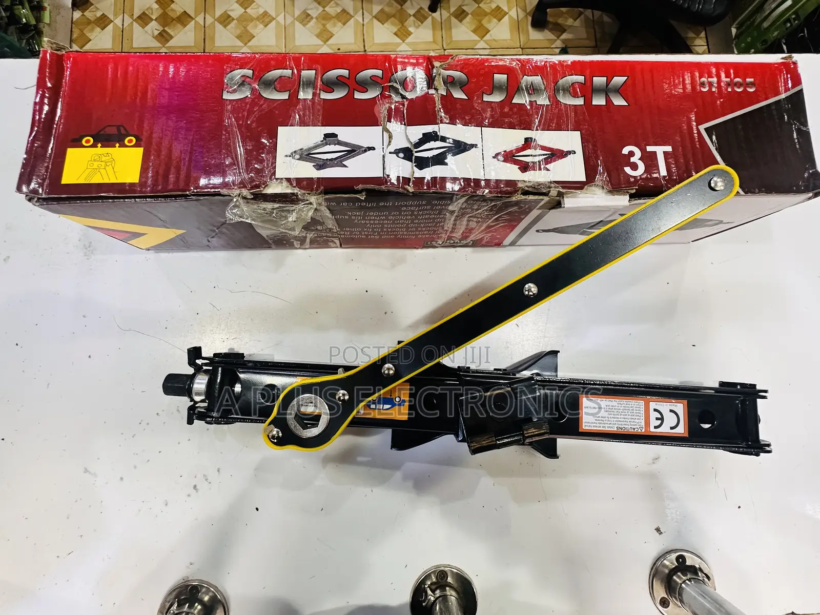 3t Scissor Jack Universal Vehicle Emergency Jack