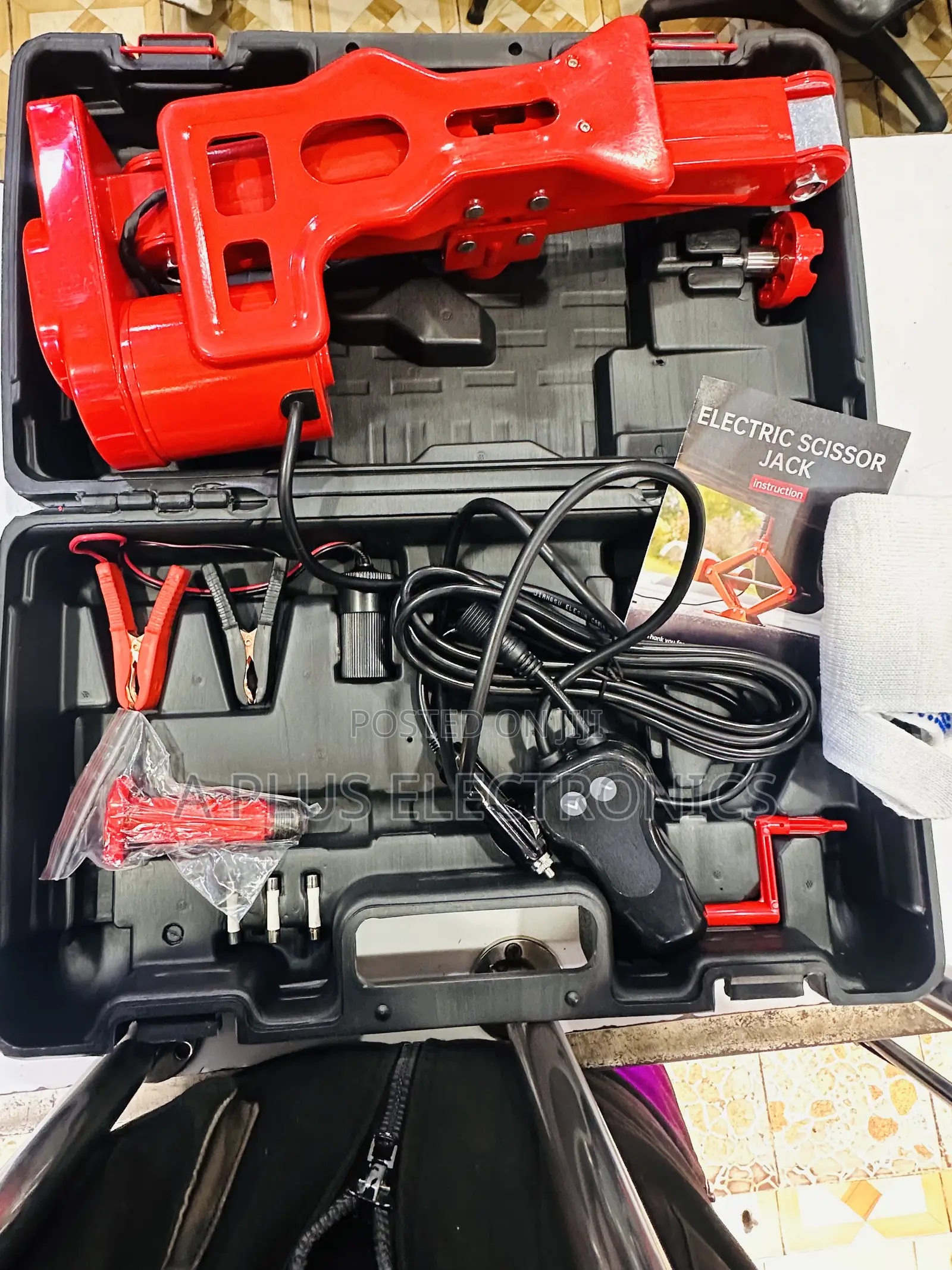 3tonne Electric Jack Heavy Duty Car Lifting Tool