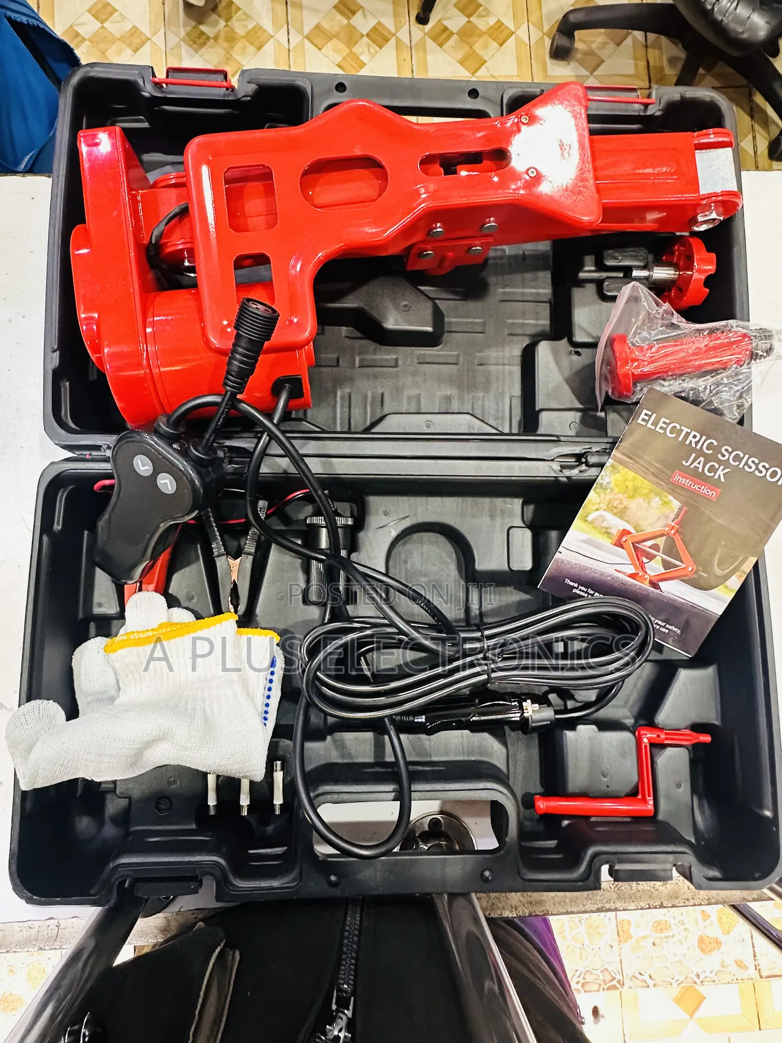 3 Tonne Electric Jack Fast Lift Automotive Emergency Jack