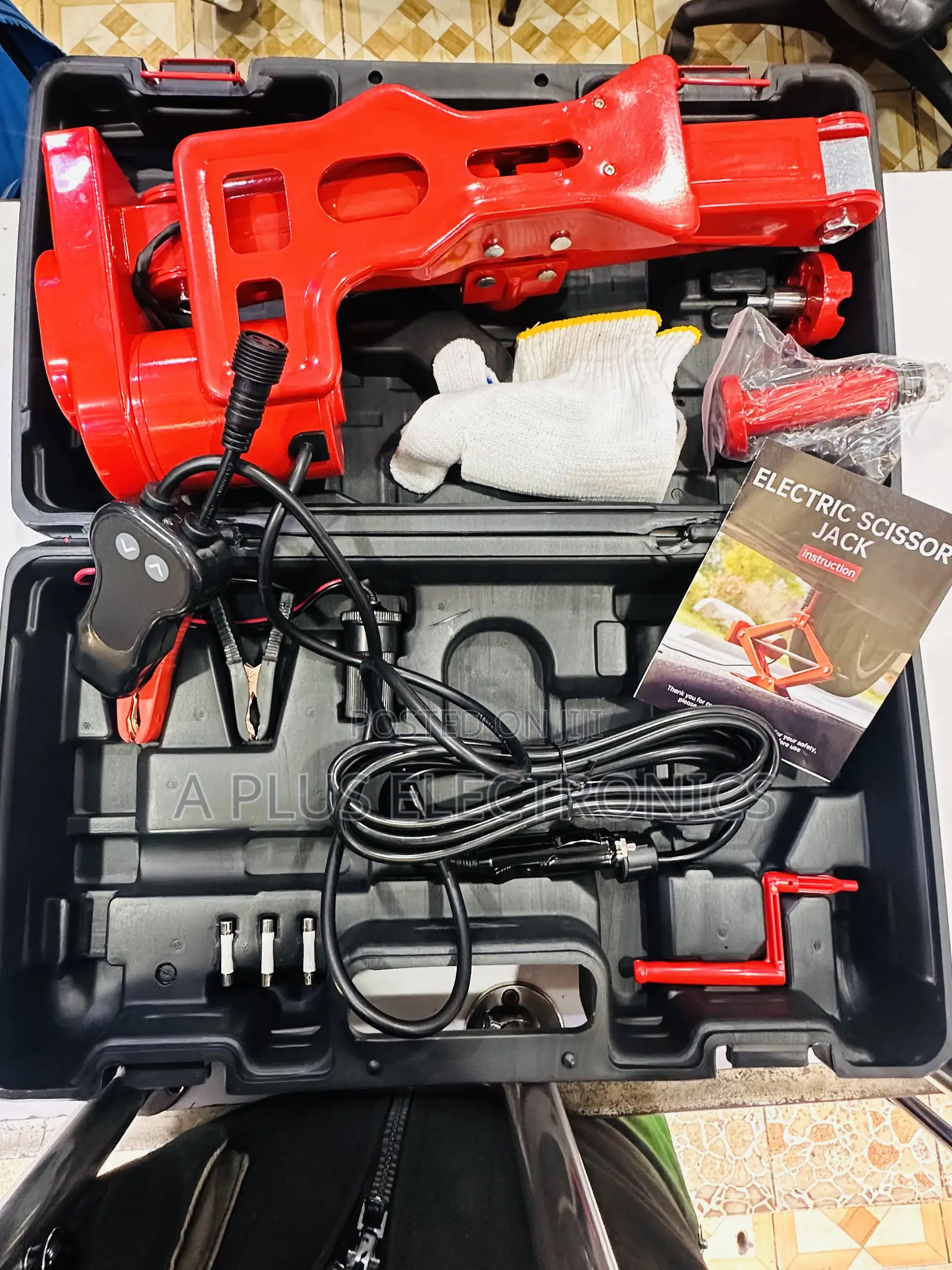 3 Tonne Electric Jack Fast Lift Automotive Emergency Jack