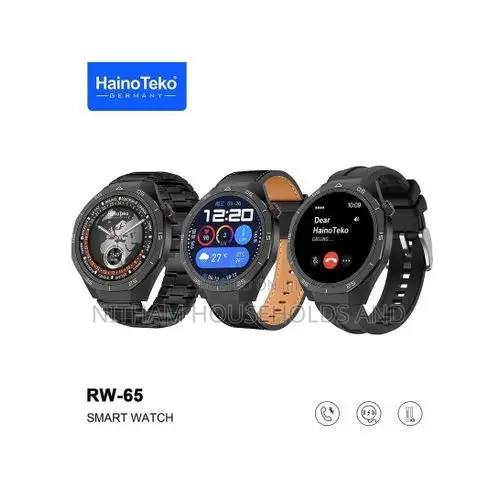 Haino Teko Gt5 Pro Smartwatch Rw-65 With Large Screen Amoled Display