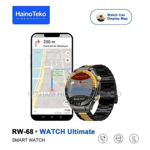 Haino Teko Rw-68 Watch Ultimate Smart Watch With Amoled Display