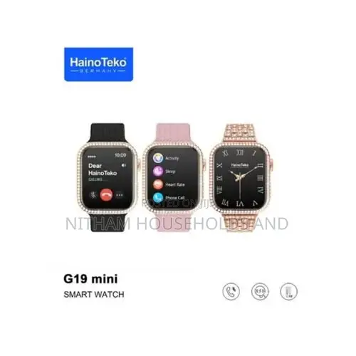 Haino Teko G19 Mini Smart Watch for Ladies With Amoled Display
