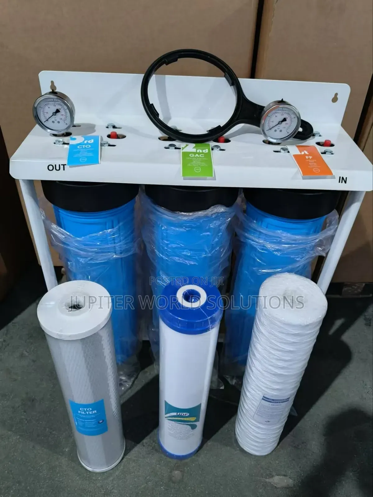 Triple Stage Water Filter System
