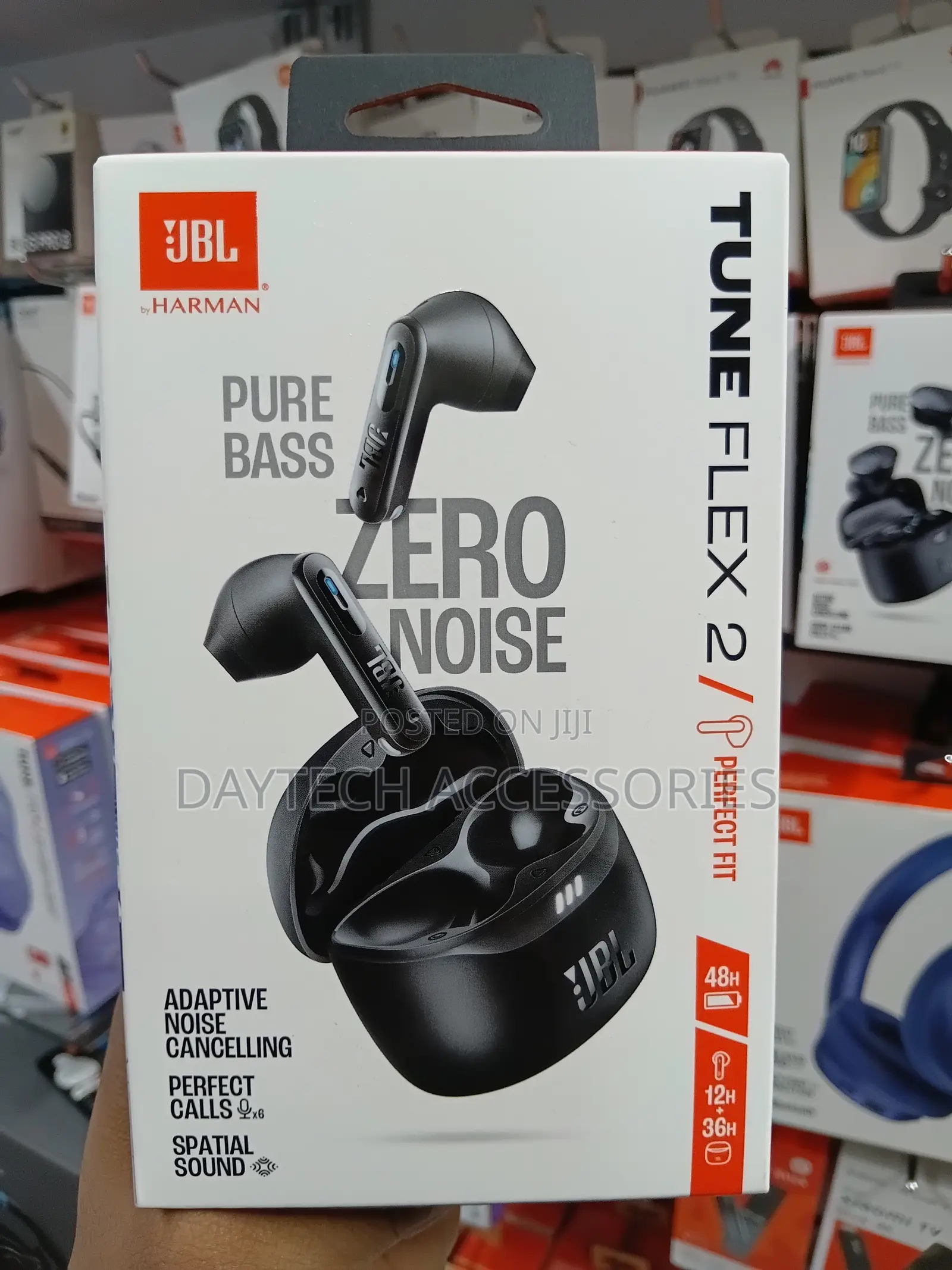 These Are JBL Tune Flex 2 True Wireless Earbuds in Black
