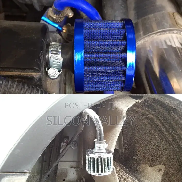 12mm Cold Air Intake Filter Turbo Vent Crankcase Breather Valve Cover