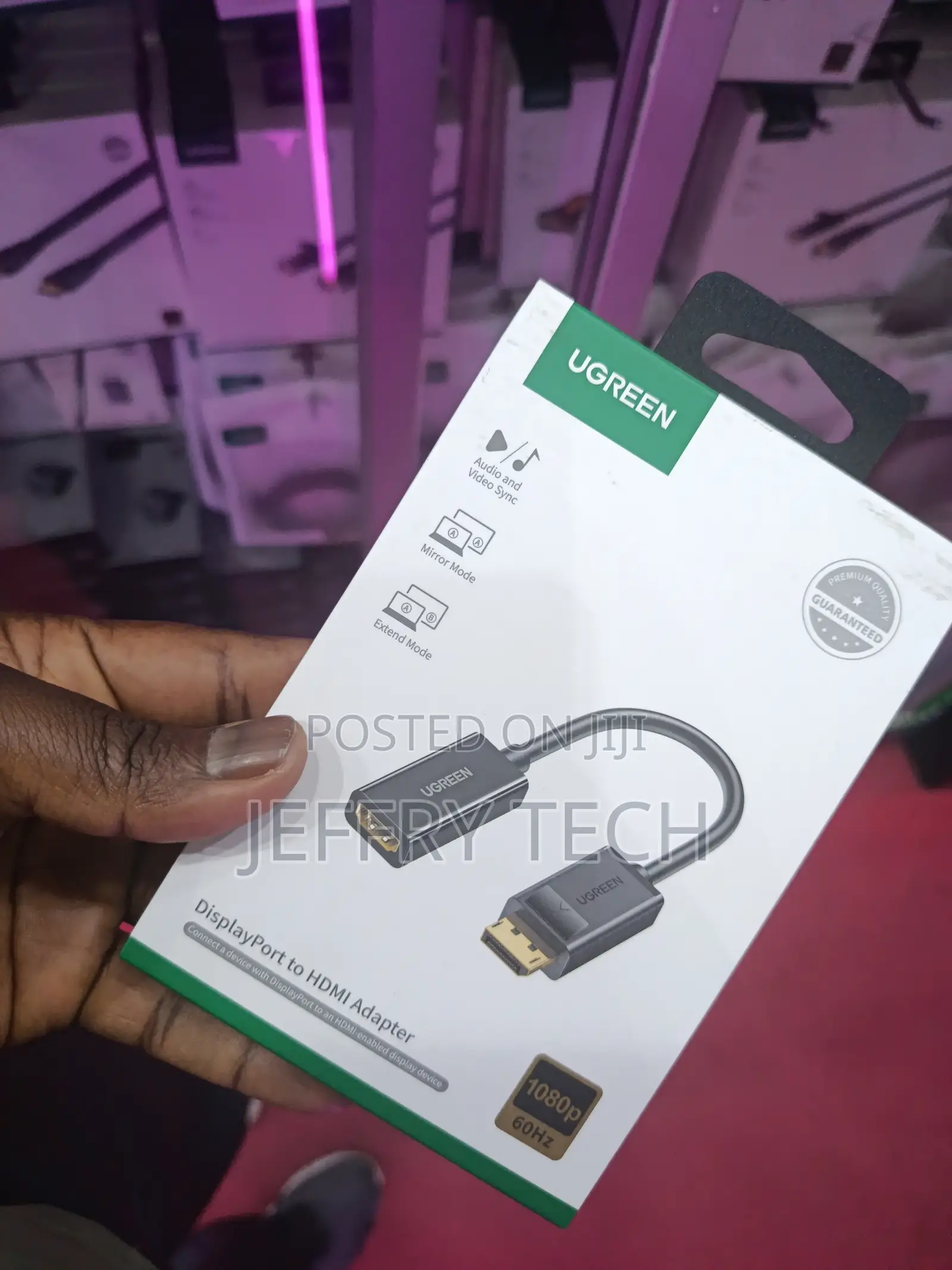 Ugreen Displayport To Hdmi Adapter 60hz Male To Female Dp To Hdmi C