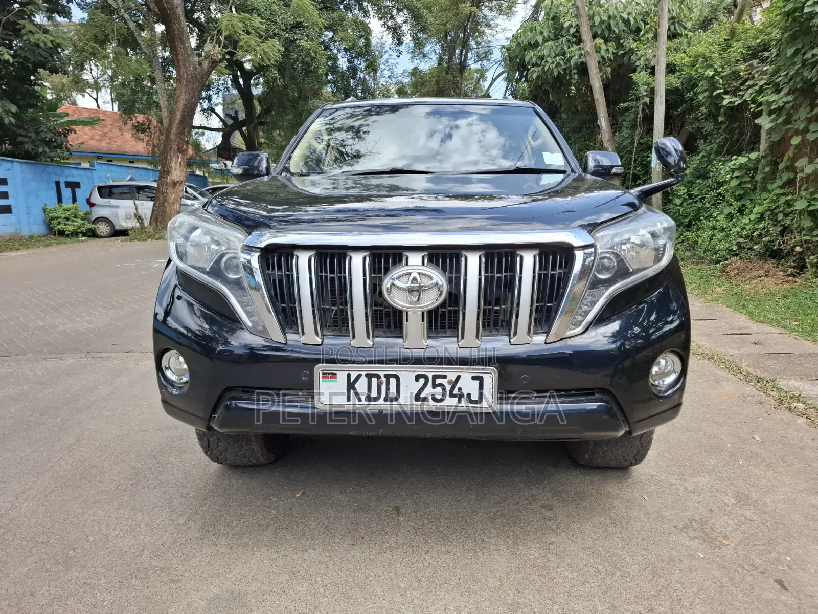 Toyota Land Cruiser Prado 2014 Matt Black