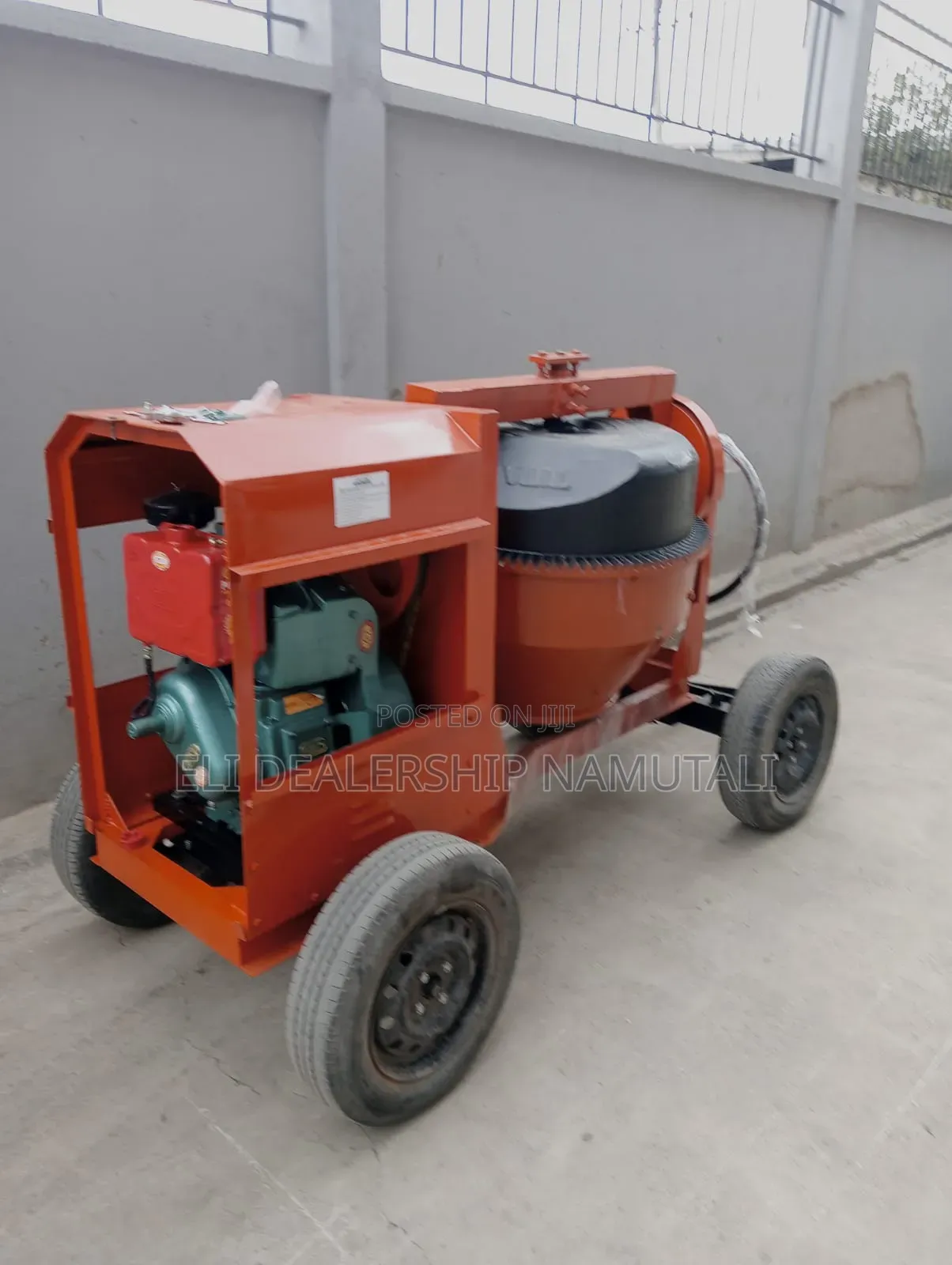 Titan Heavy Duty Cement Mixer for Large Construction Projects