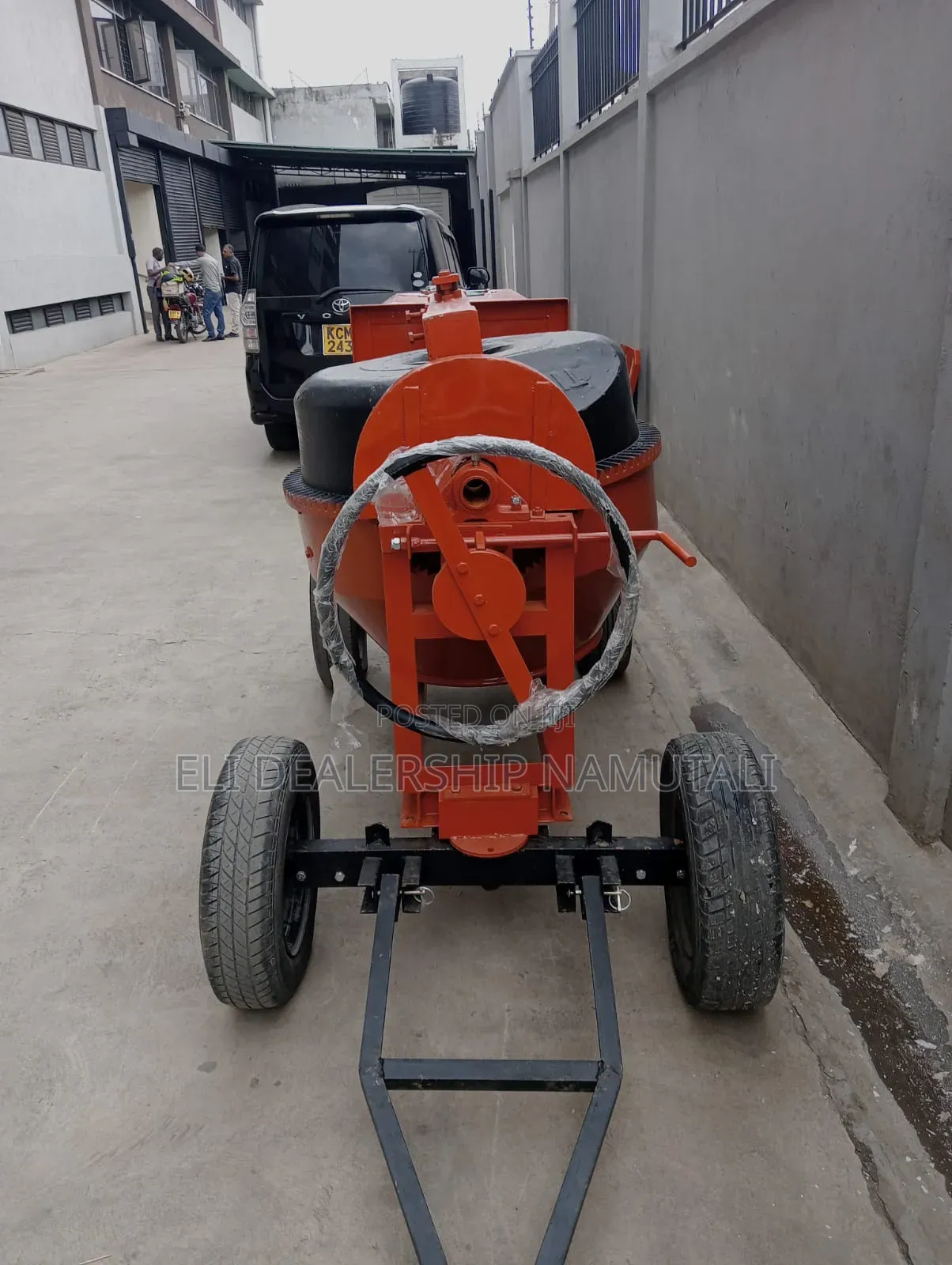 Titan Heavy Duty Cement Mixer for Large Construction Projects
