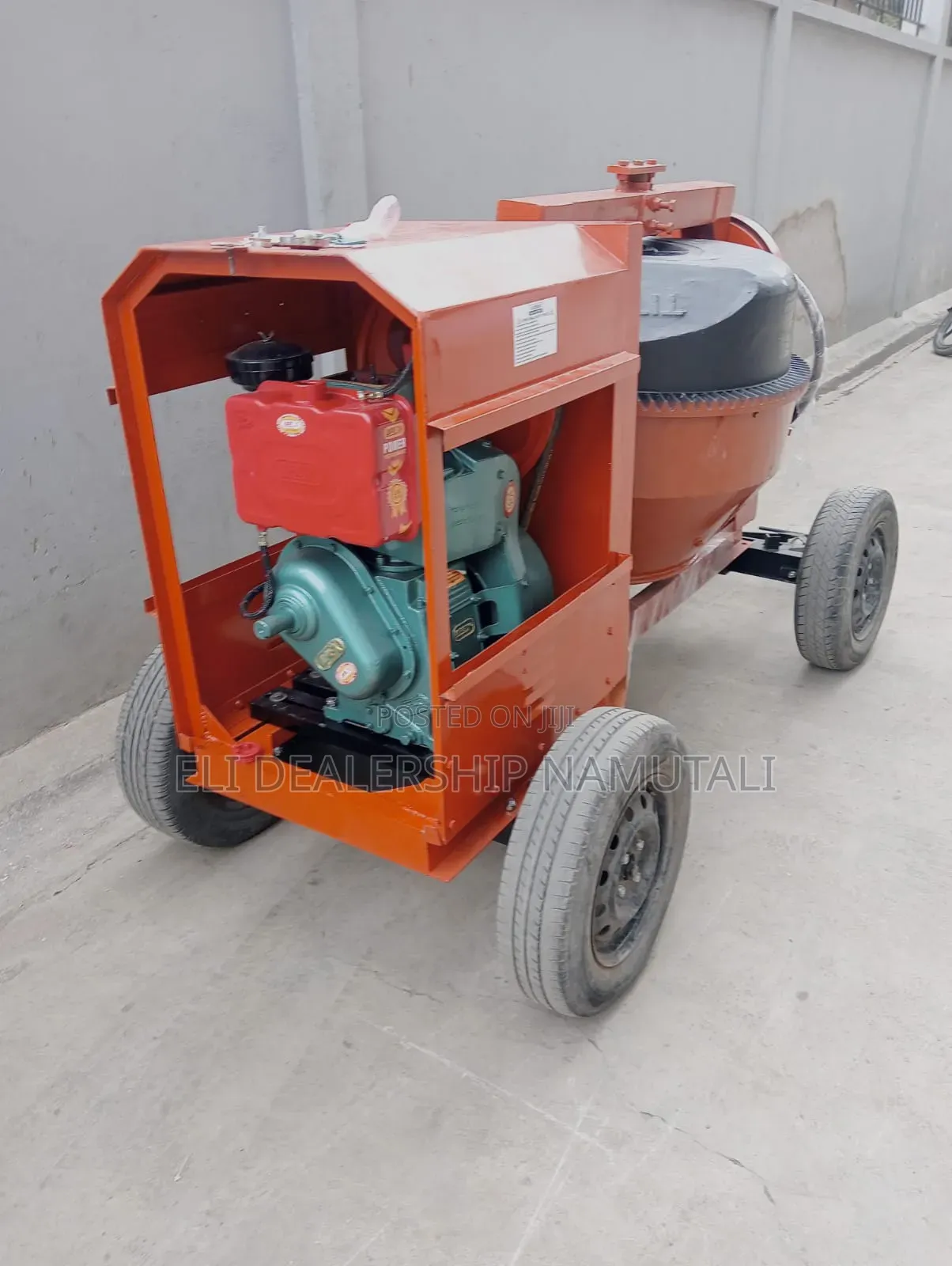 Titan 8hp Concrete Mixer – High Performance Mixing Machine