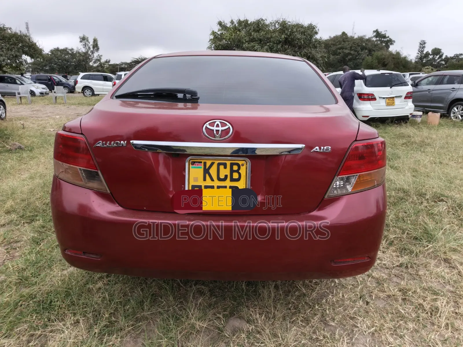 Toyota Allion 2008 Red