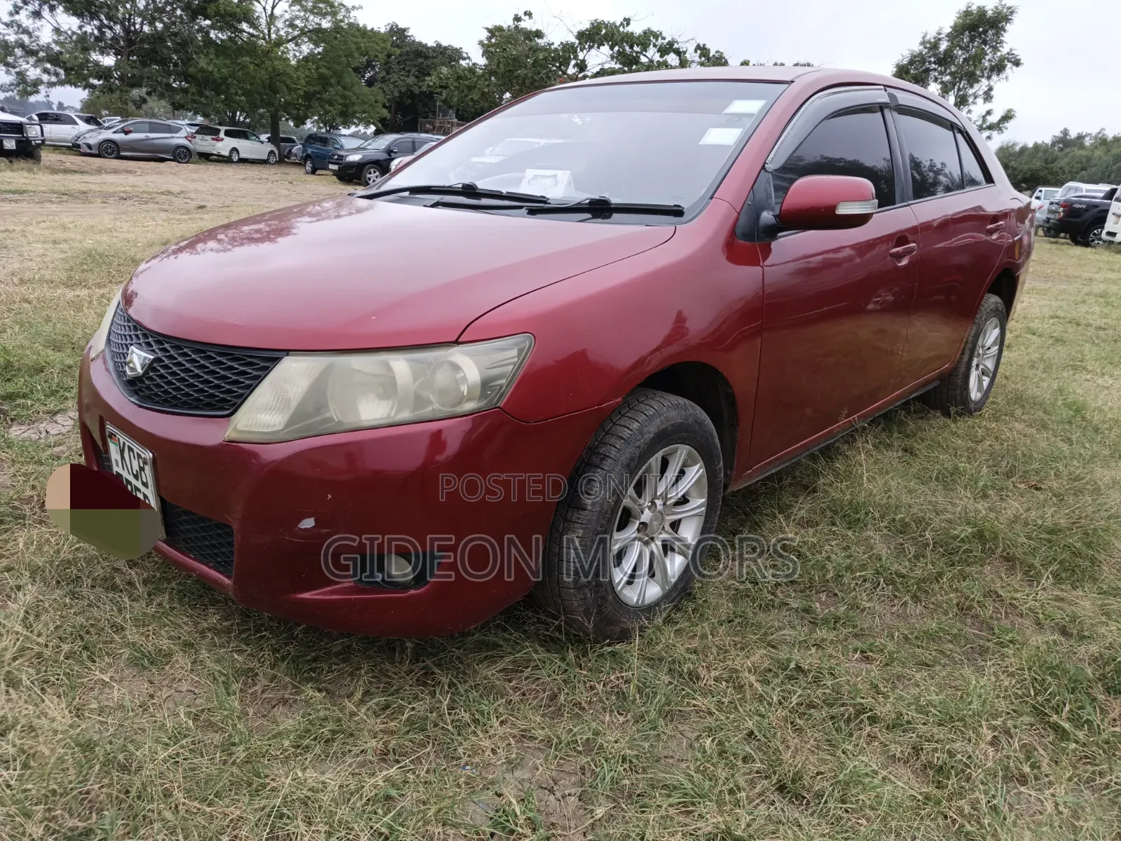 Toyota Allion 2008 Red