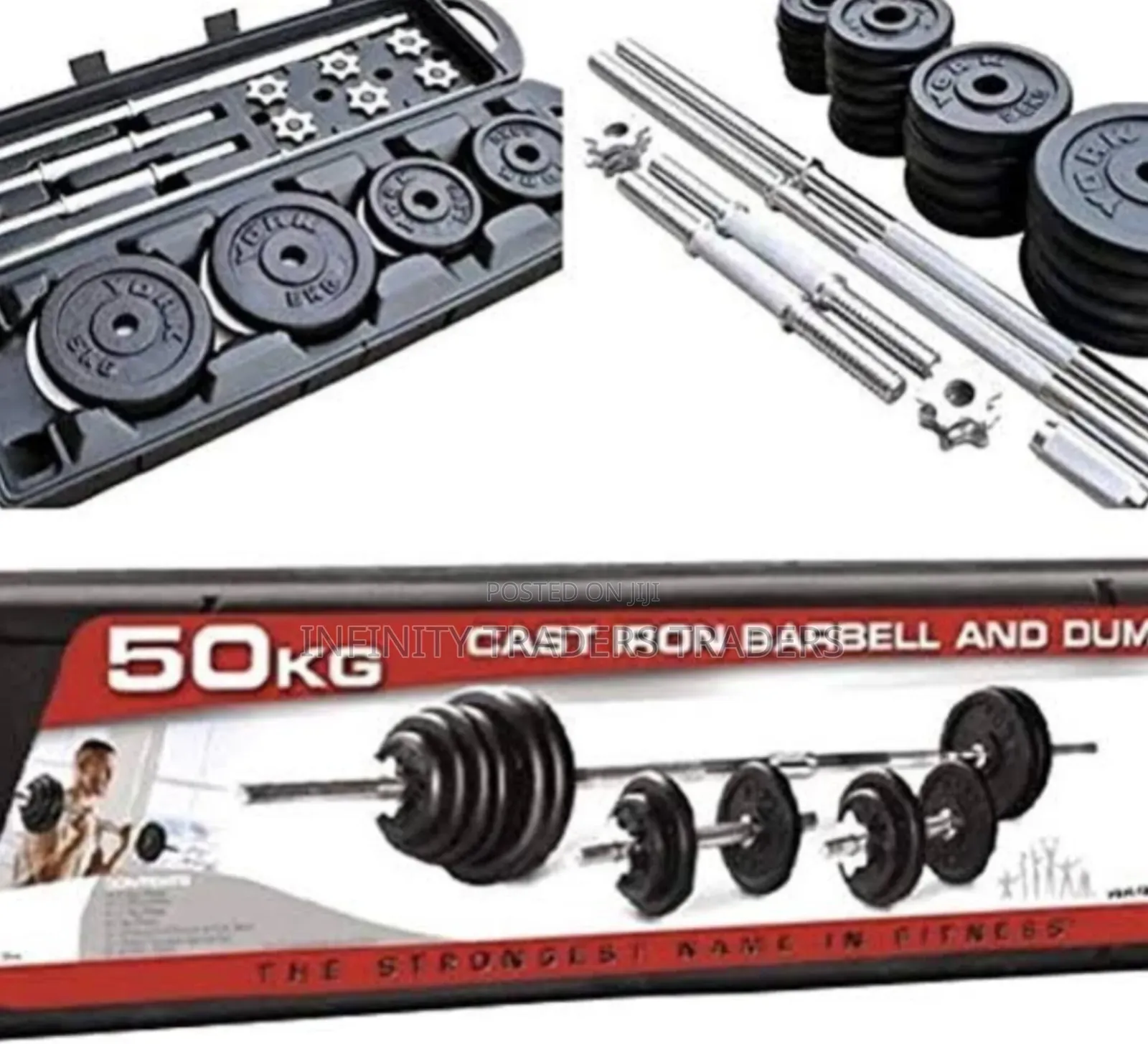 York (50 Kg) Dumbbell Set