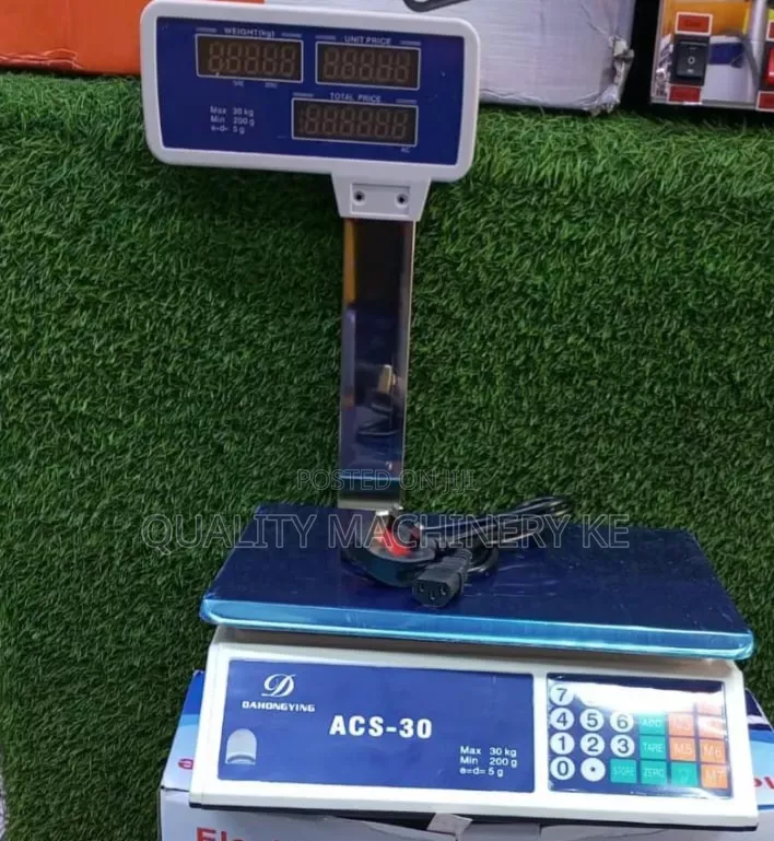 Robust Stainless Acs Banana Weighing Scale