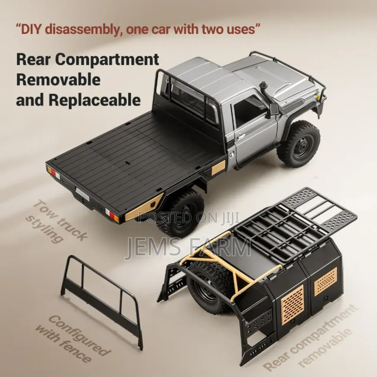 Mn82s 1:12 Lc79 Full Scale 2.4ghz Rc Truck Model Off-road Climbing 4wd