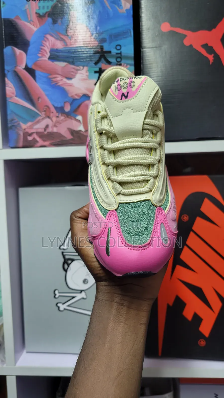 New Balance 1000pink/Creaam– Trendy Lifestyle Sneakers