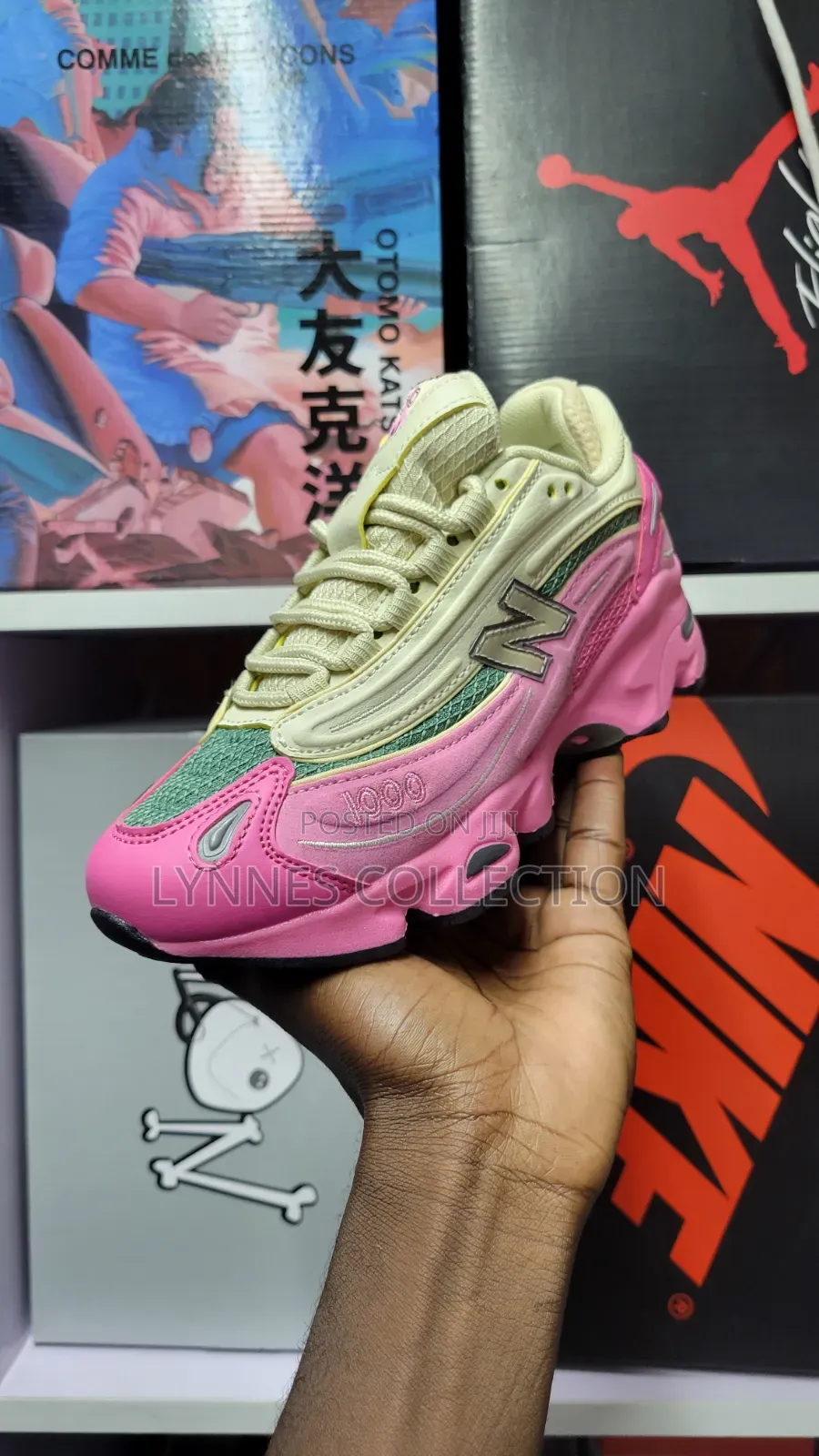 New Balance 1000pink/Creaam– Trendy Lifestyle Sneakers
