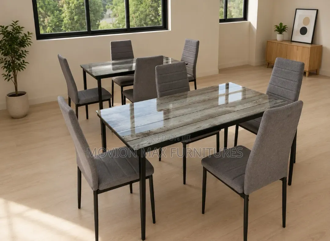 Top Glass 4sitter Dinning Set