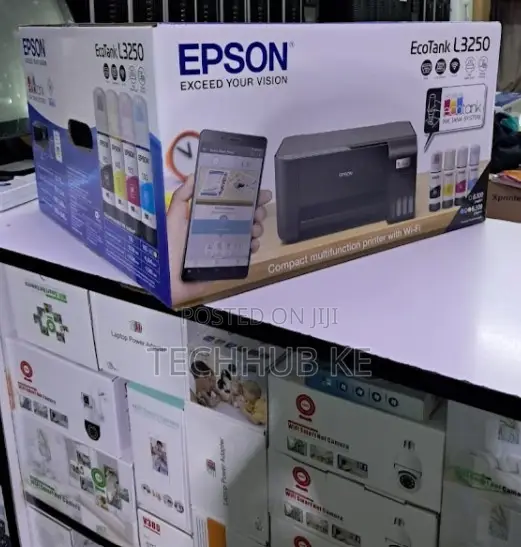 Epson Ecotank L3250 Wifi Printer Print Scan Copy All-in-One