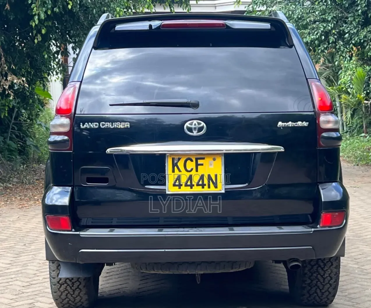 Toyota Land Cruiser Prado 2008 Black