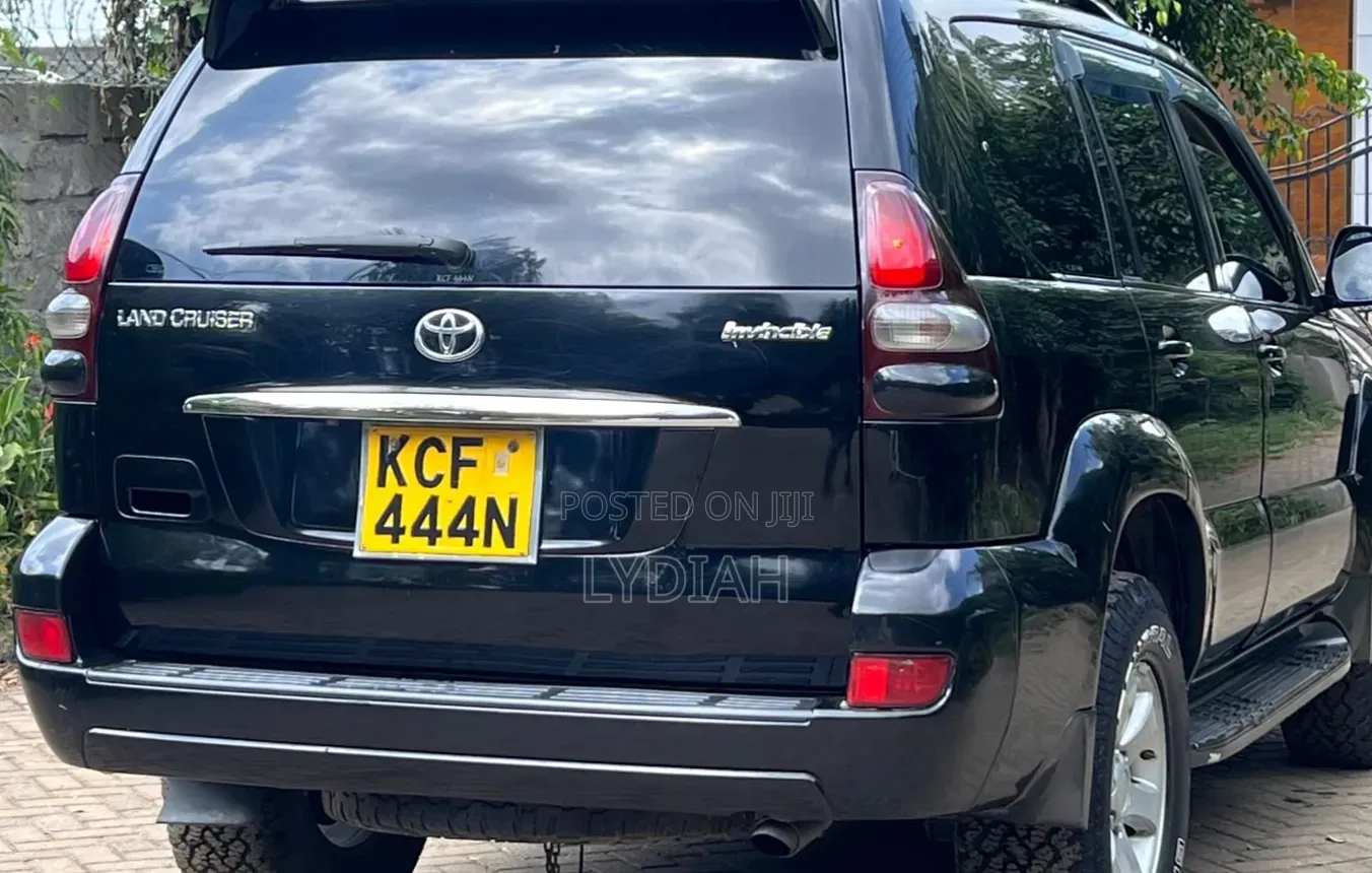 Toyota Land Cruiser Prado 2008 Black