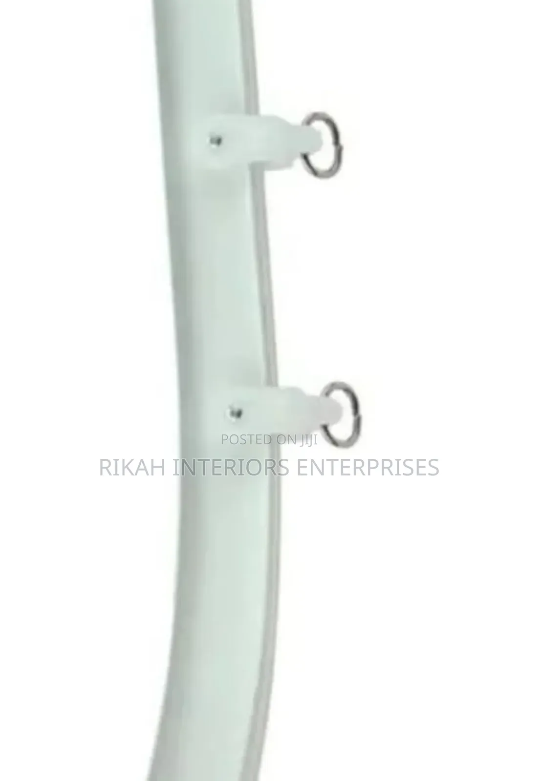 White Bendable Curtain Rails Curtain Rails Environmental Friendly