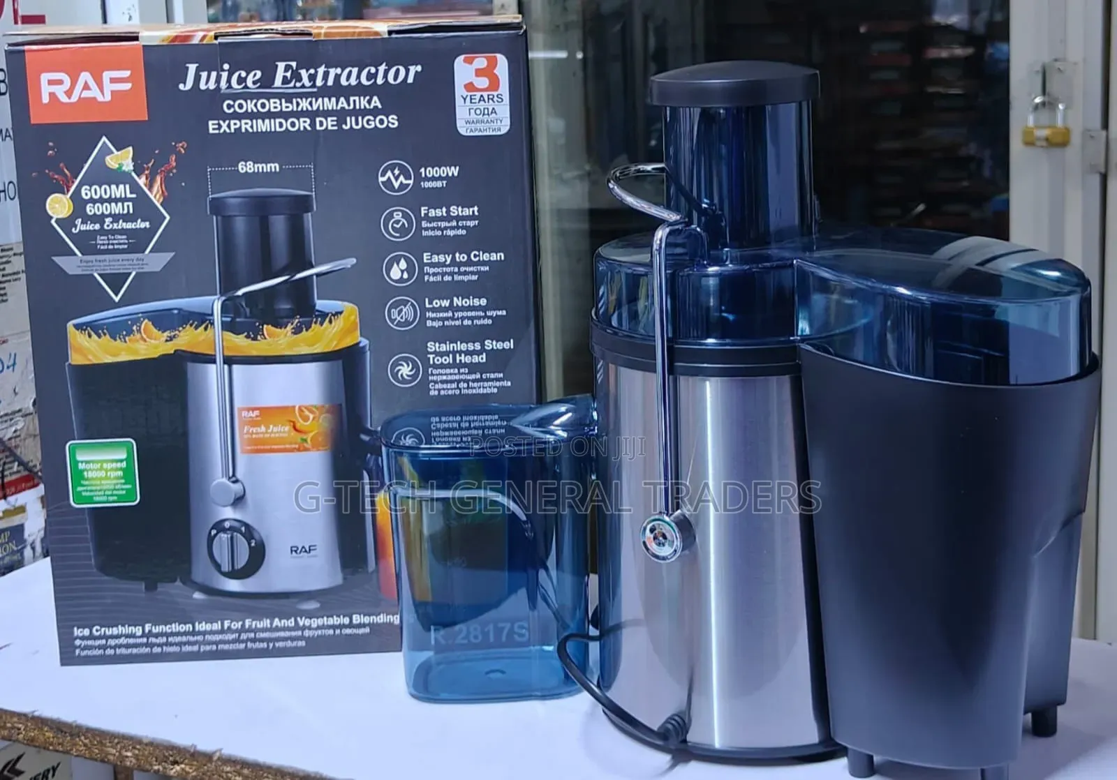 Raf Heavy Duty Juice Extractor for Both Home and Commercial Use