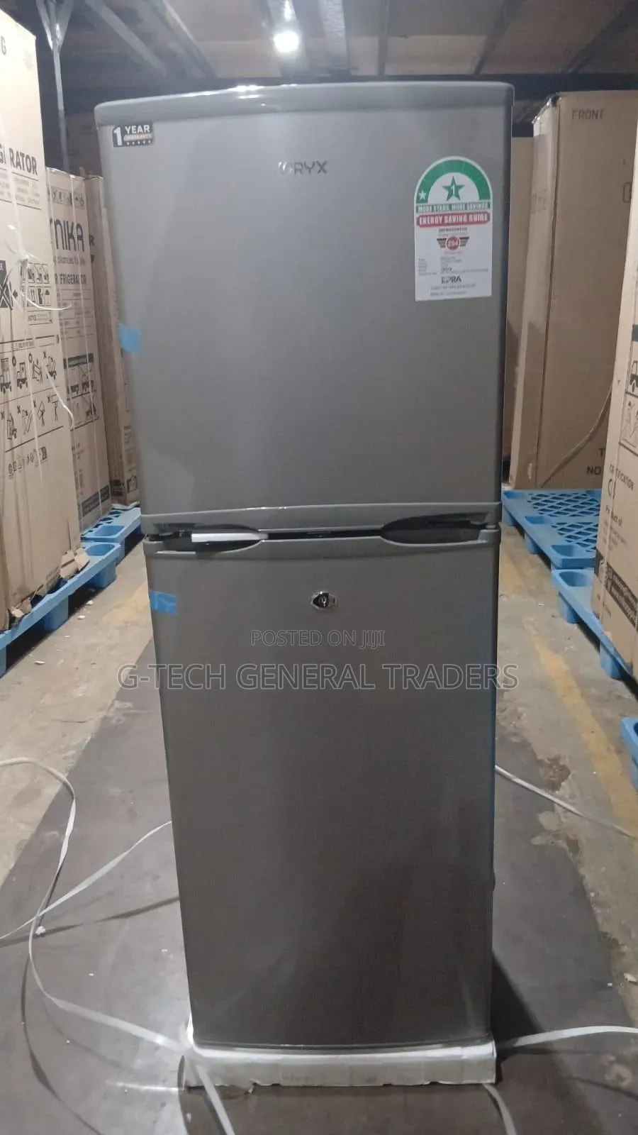 Oryx 138l Double Door Direct Cool Refrigerator (1 Year Warranty)