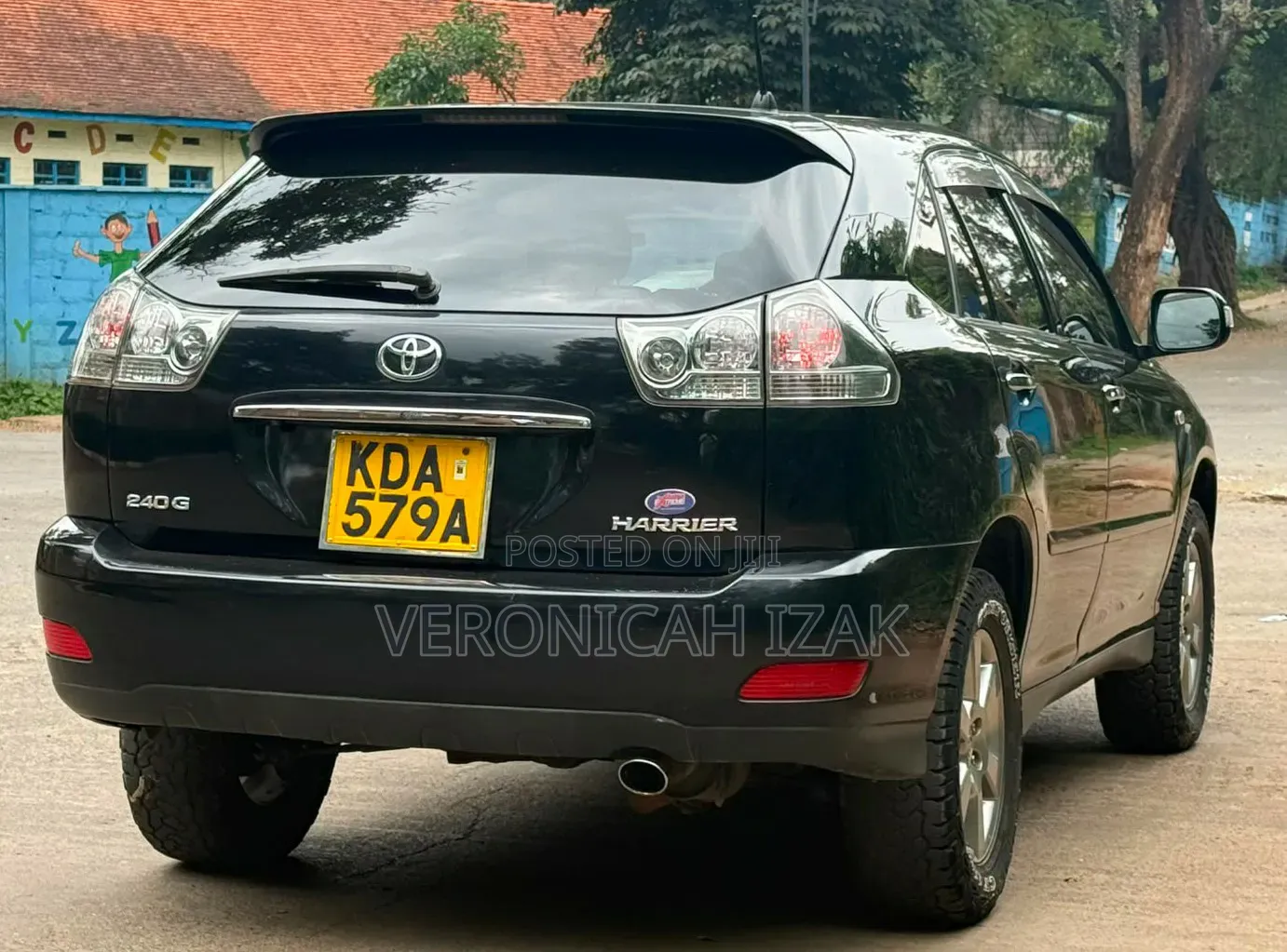 Toyota Harrier 2012 Black