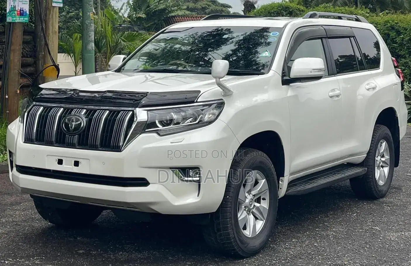 Toyota Land Cruiser Prado 2018 White