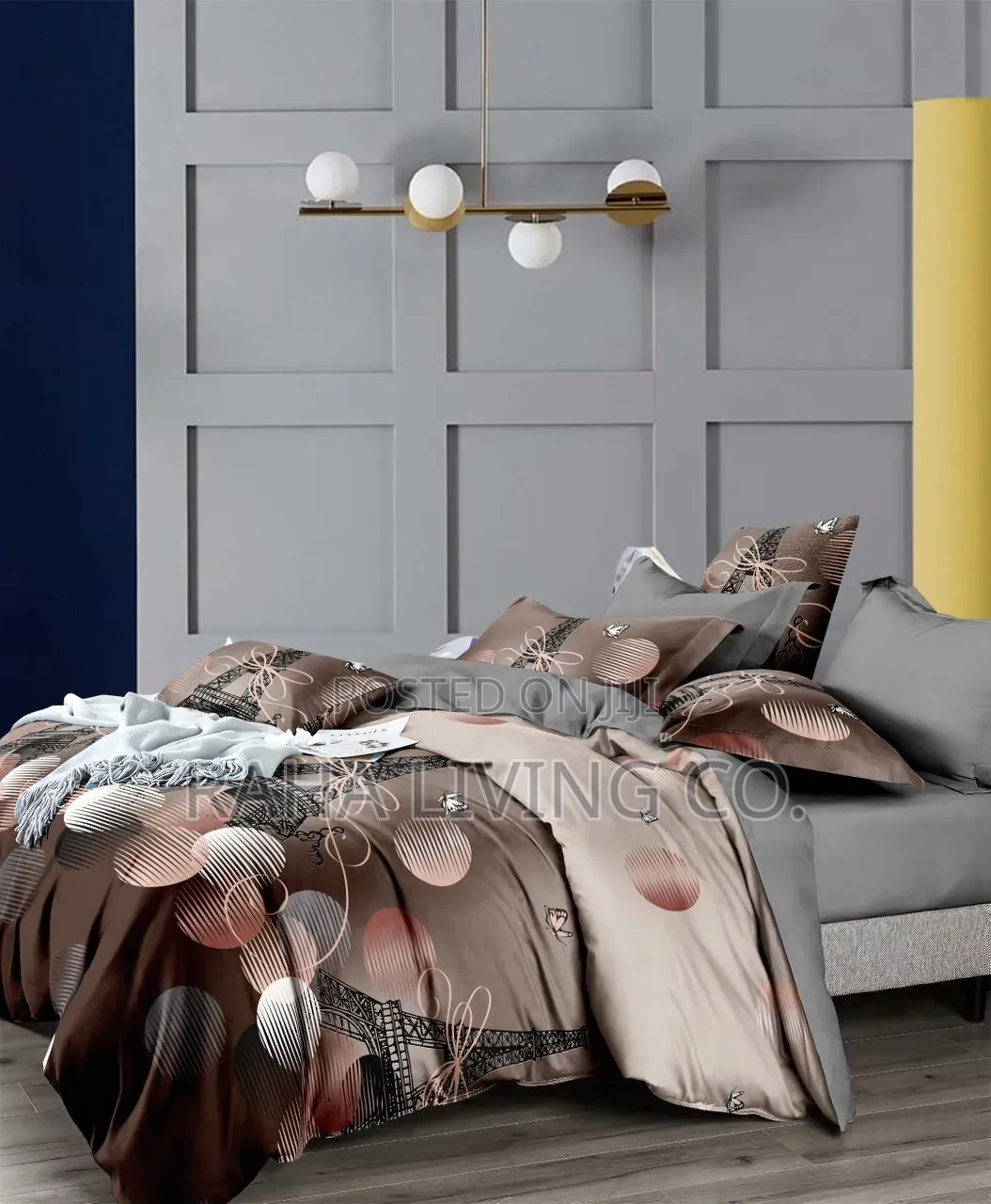 Honey G Luxury Floral Woolen Duvet Set | 4 PCS | Up to 6x7