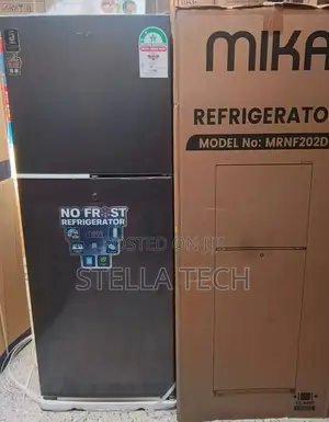 Mika 202litres No Frost Double Door Refrigerator