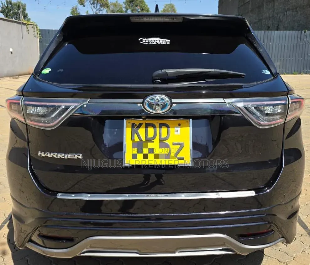 Toyota Harrier 2014 Black
