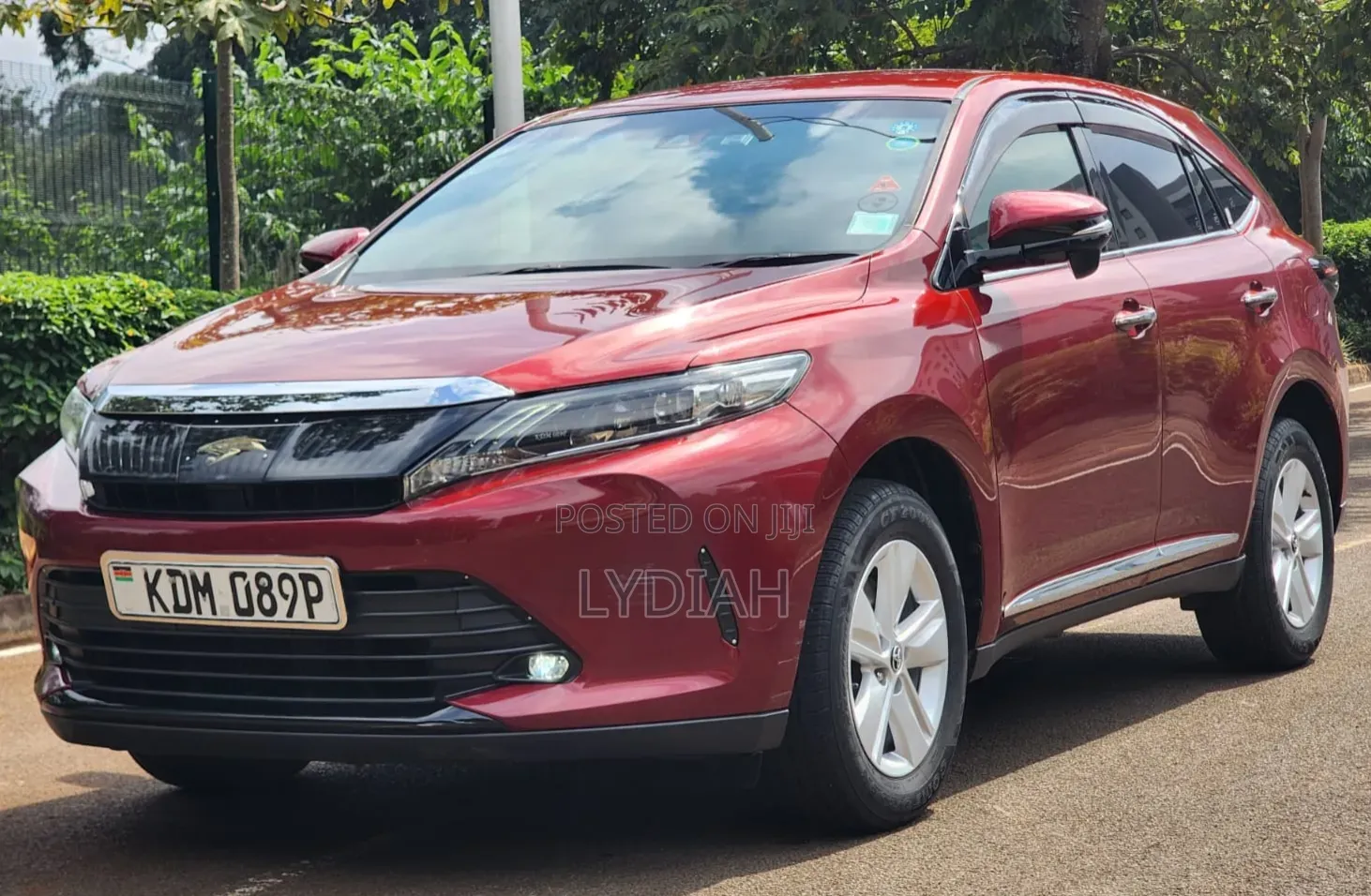 Toyota Harrier 2017 Red