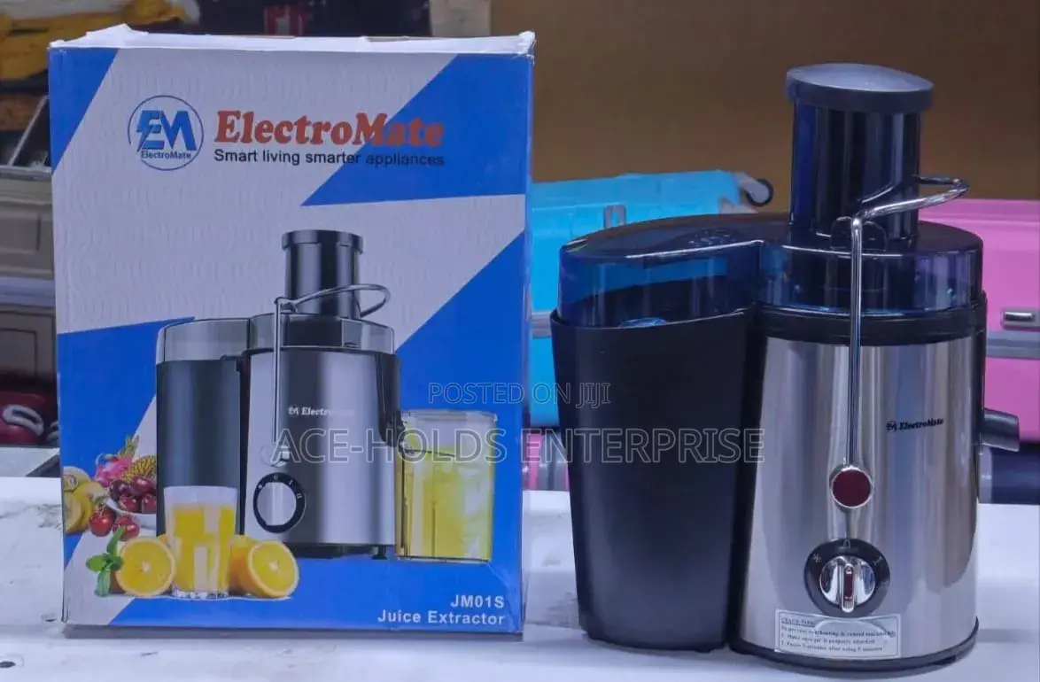 Juice Extractor - Electromate 800watts Juicer (Stainless)