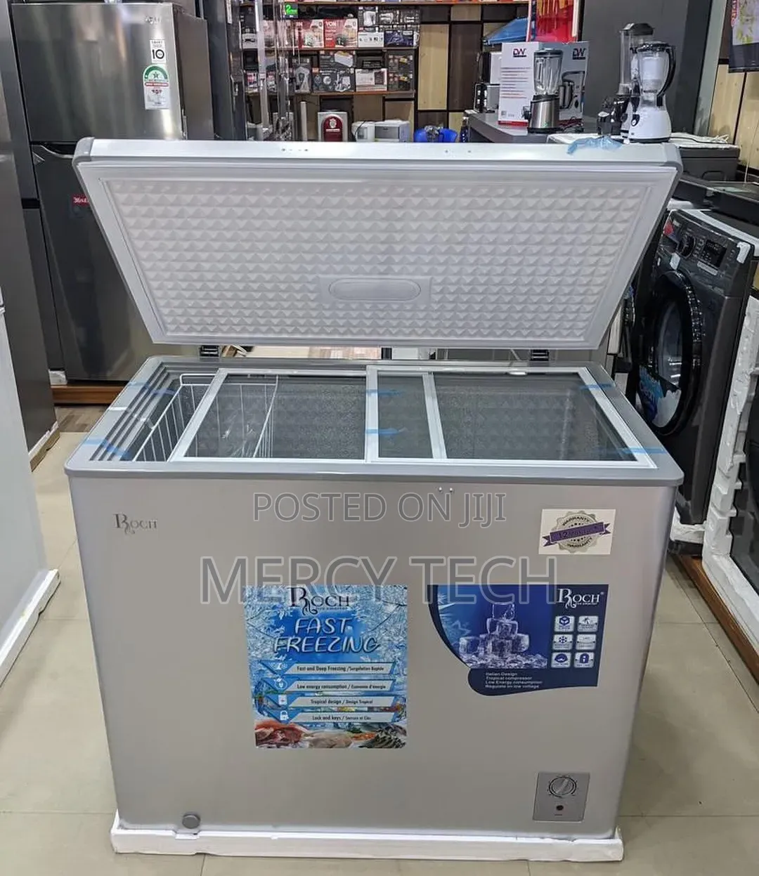 Roch RCF-330-K-B Chest Freezer (251l)