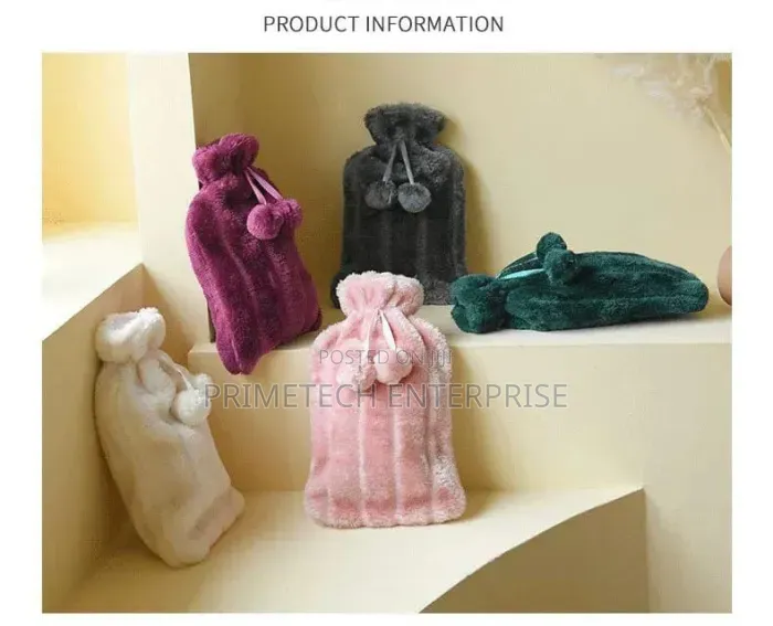 2litres Hit Water Bottle With Faux Fleece