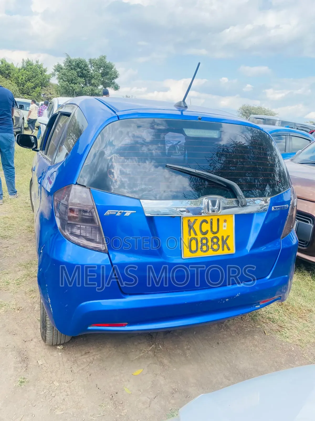 Honda Fit 2011 Blue