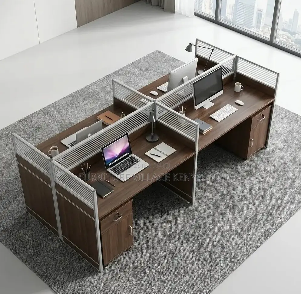 Modular Four Person Workstation
