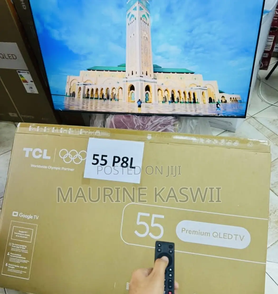 Tcl 65”Inches P8l Premium Google Qled Tv